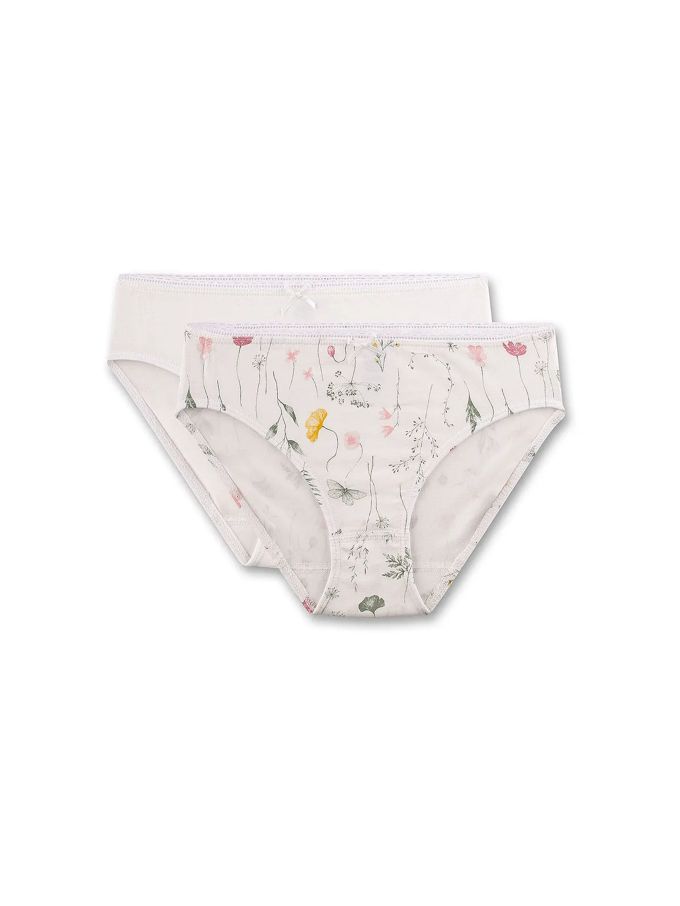 SANETTA | Mädchen Slip 2er Pkg.whitepebb | 